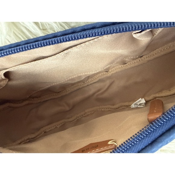NWT The Sak Tess Navy Blue Quilted Recycled Polyester Crossbody Bag Travel Beach - Picture 8 of 11